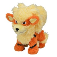 authentic Pokemon center plush Arcanine +/- 29cm (long) mofu mofu paradise
